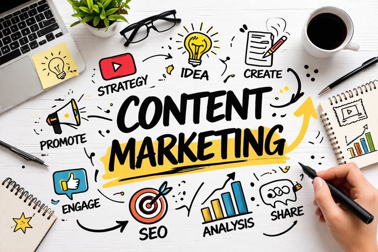 this image contains Content Marketing for Startups